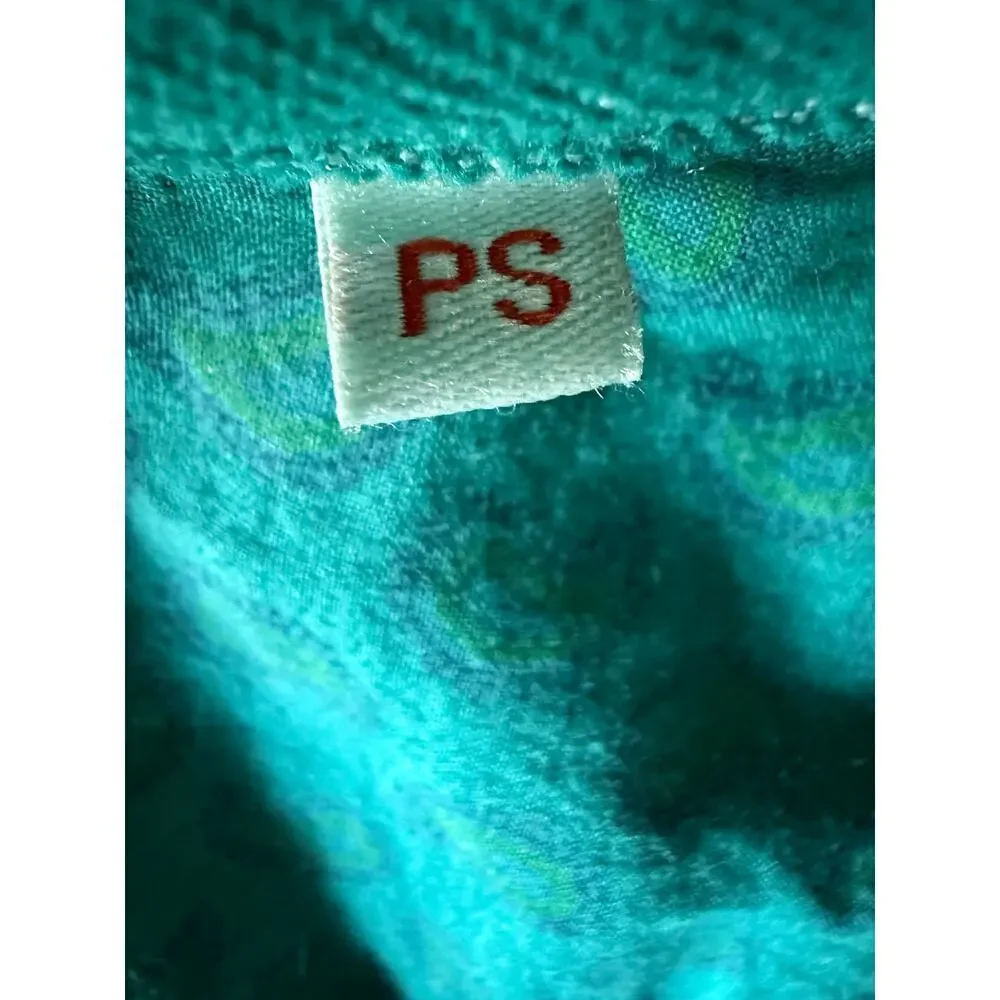 Sundance Womens Corduroy Jacket Teal Pockets Tie Back Womens Small/Petite - Picture 8 of 8